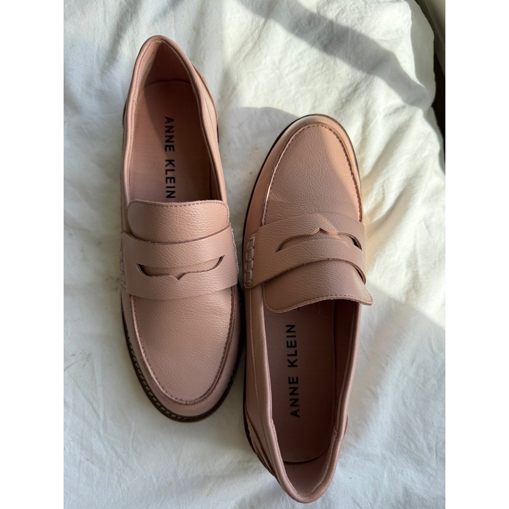 Anne Klein Emmylou Loafers Blush Size 8 Like New - Picture 8 of 16
